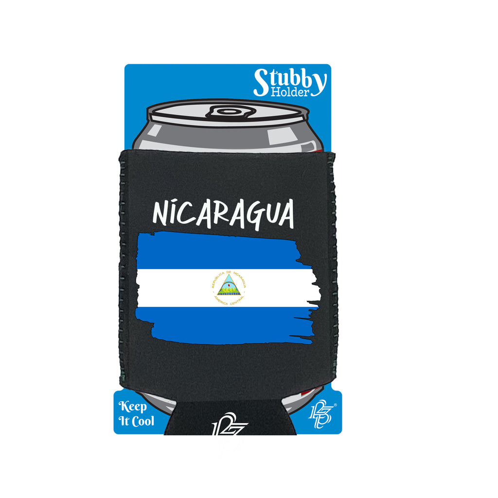 Nicaragua - Funny Stubby Holder With Base