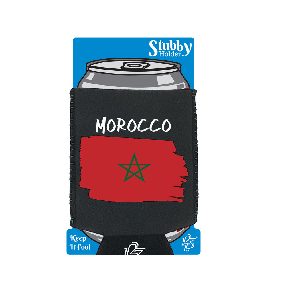 Morocco - Funny Stubby Holder With Base