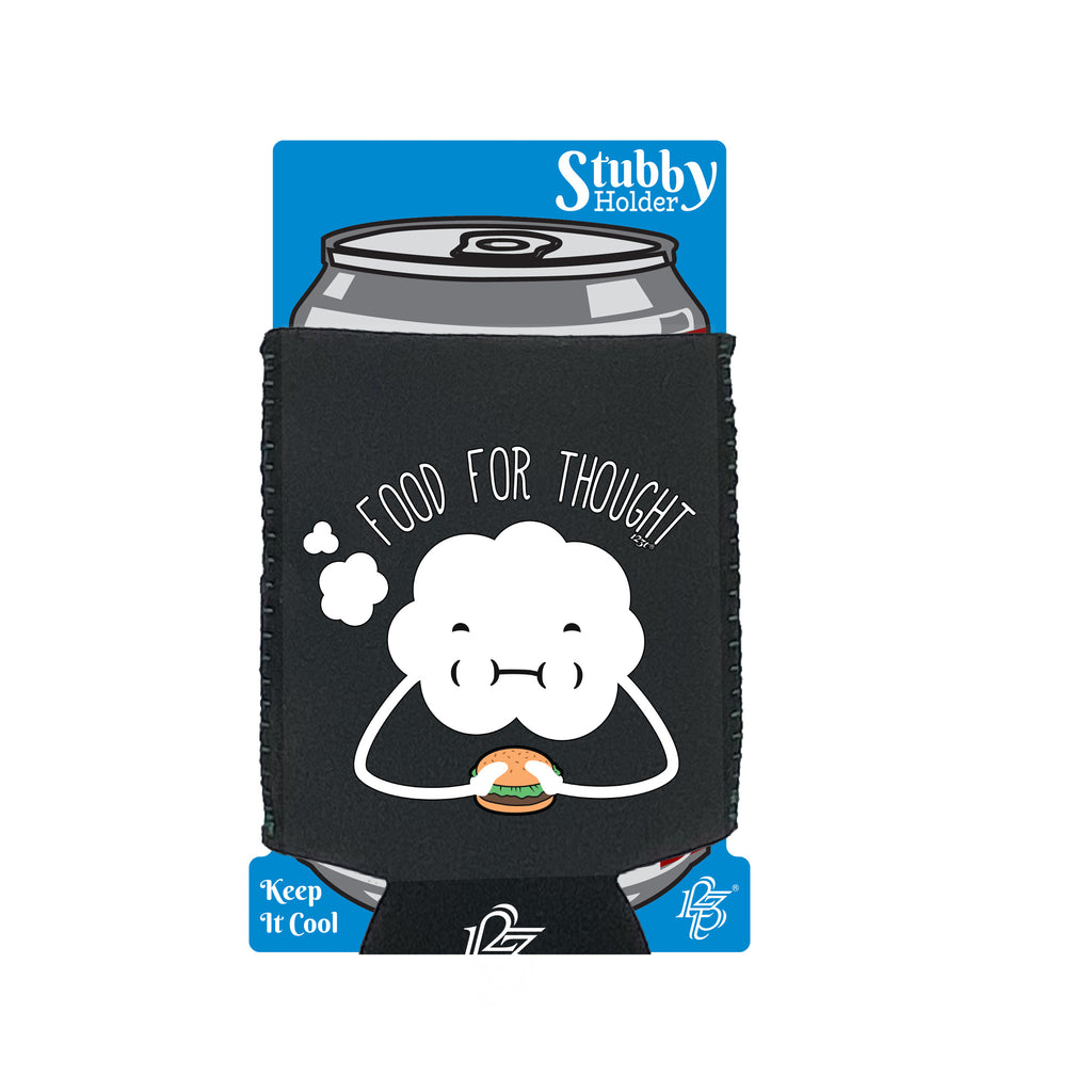 Food For Thought - Funny Stubby Holder With Base