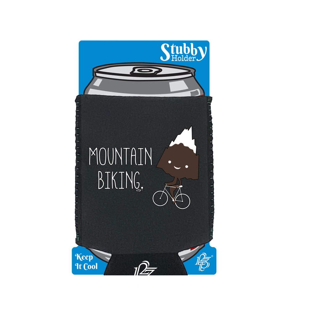 Mountain Biking - Funny Stubby Holder With Base