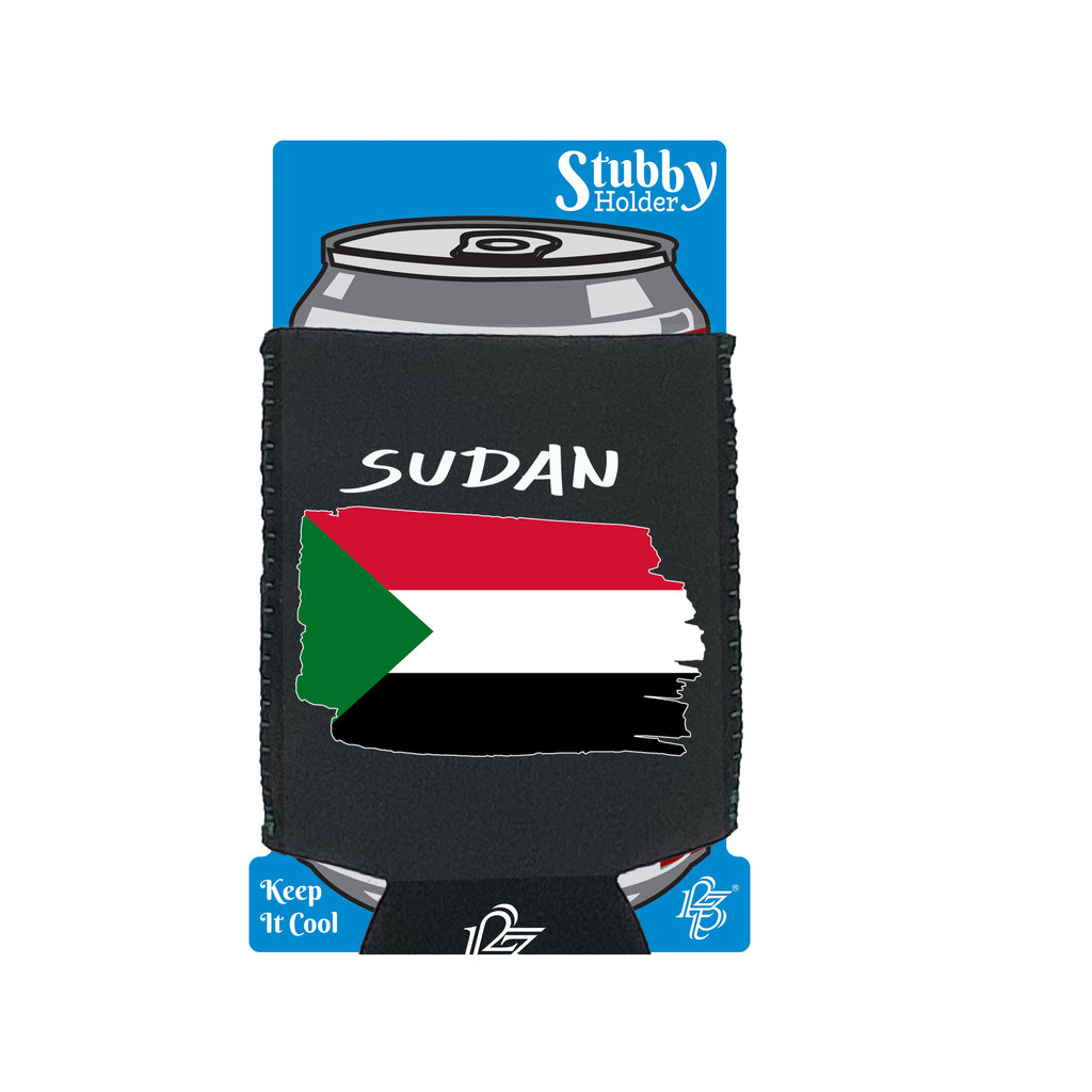 Sudan - Funny Stubby Holder With Base
