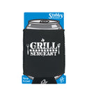 Grill Sergant Bbq Barbeque Cooking - Funny Stubby Holder With Base
