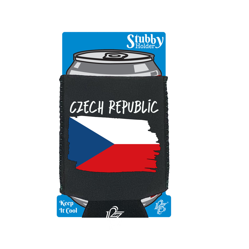 Czech Republic - Funny Stubby Holder With Base