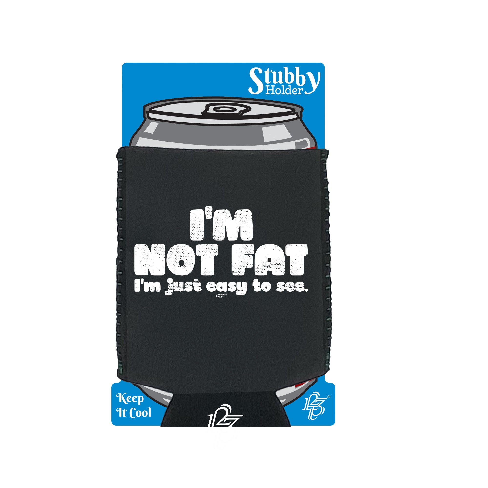 Just Easy To See - Funny Stubby Holder With Base