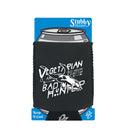 Vegetarian Old Indian Bad Hunter - Funny Stubby Holder With Base