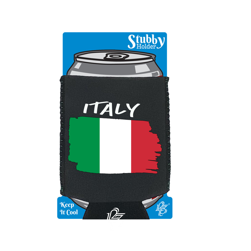 Italy - Funny Stubby Holder With Base