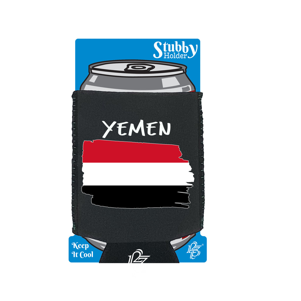 Yemen - Funny Stubby Holder With Base