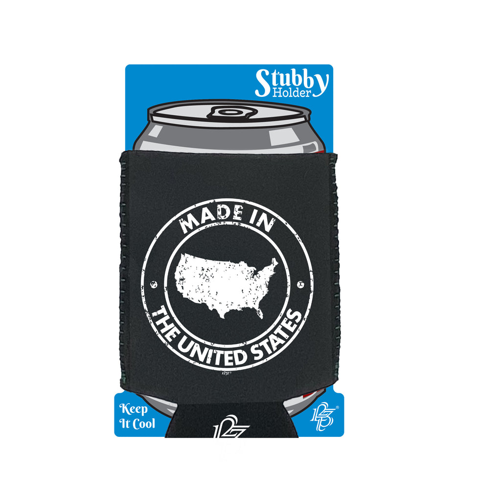 Made In The United States - Funny Stubby Holder With Base