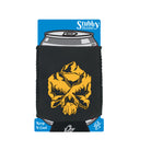 Aa Climbing Skull - Funny Stubby Holder With Base