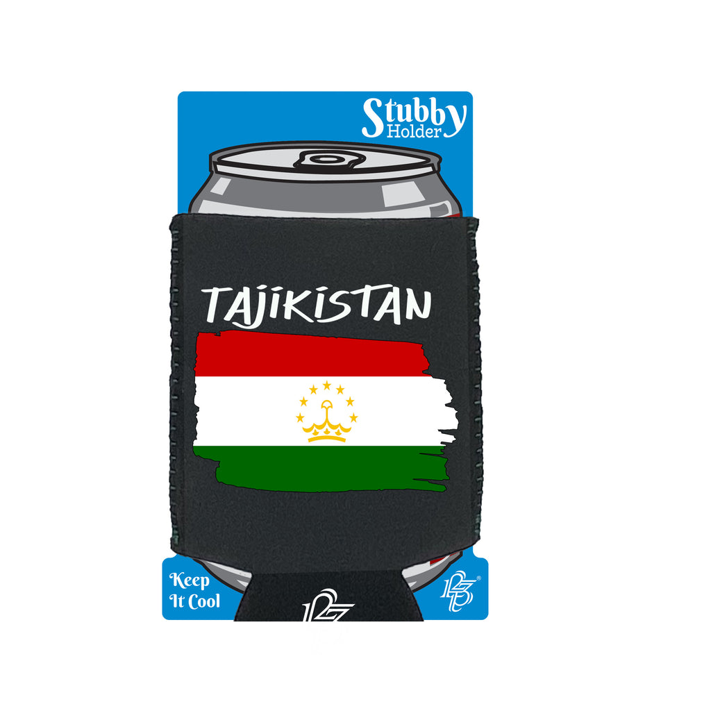 Tajikistan - Funny Stubby Holder With Base
