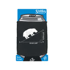 Hypotenuse Hippo Hippopotamus - Funny Stubby Holder With Base
