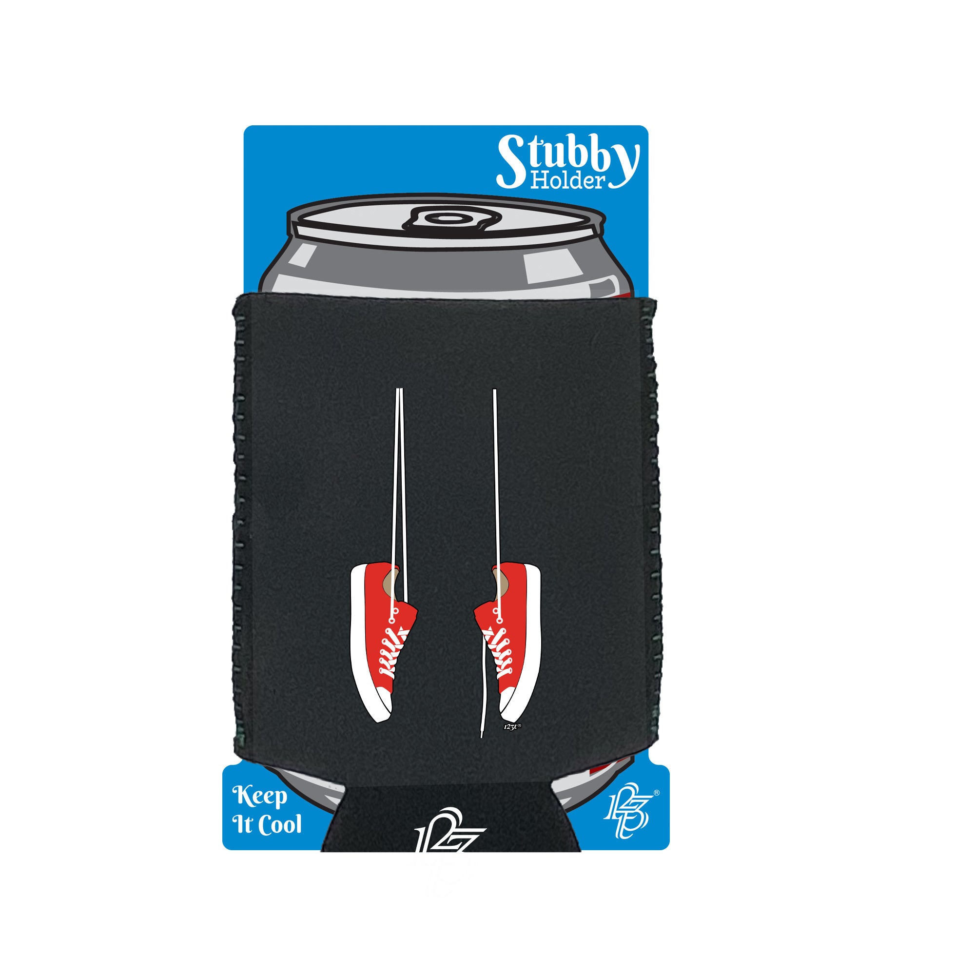 Trainers Round Neck - Funny Stubby Holder With Base