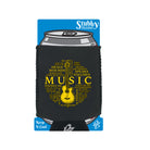 Music Meaning Music - Funny Stubby Holder With Base