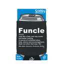 Funcle Noun Uncle - Funny Stubby Holder With Base