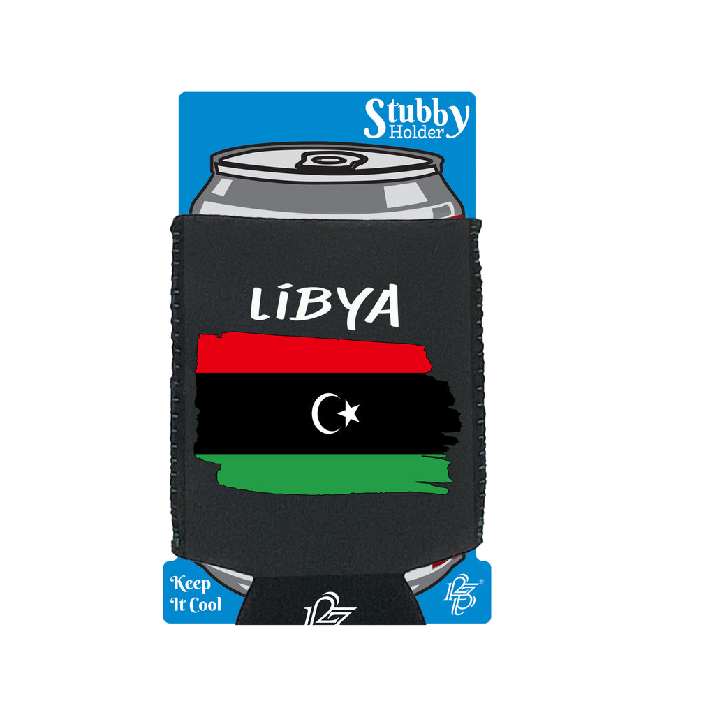 Libya - Funny Stubby Holder With Base