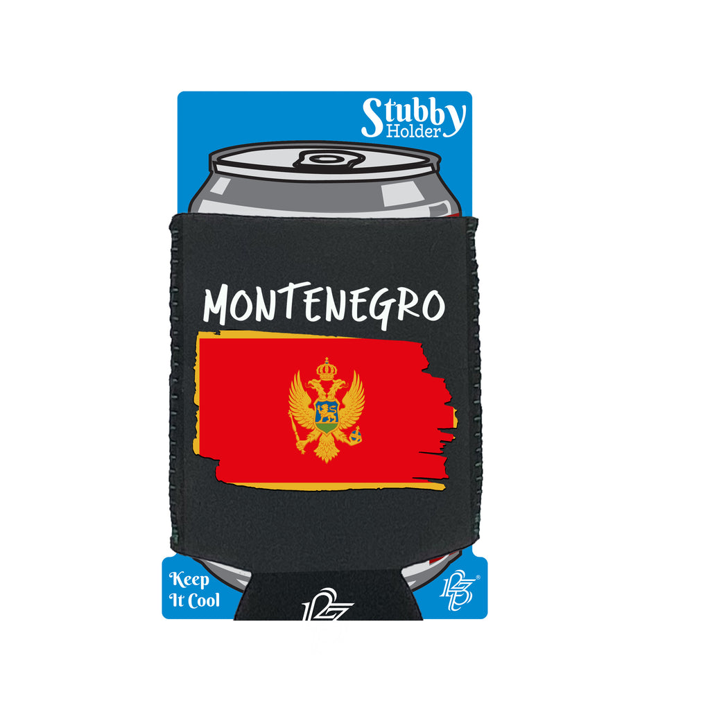 Montenegro - Funny Stubby Holder With Base