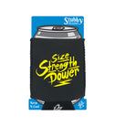 Swps Size Strength Power - Funny Stubby Holder With Base