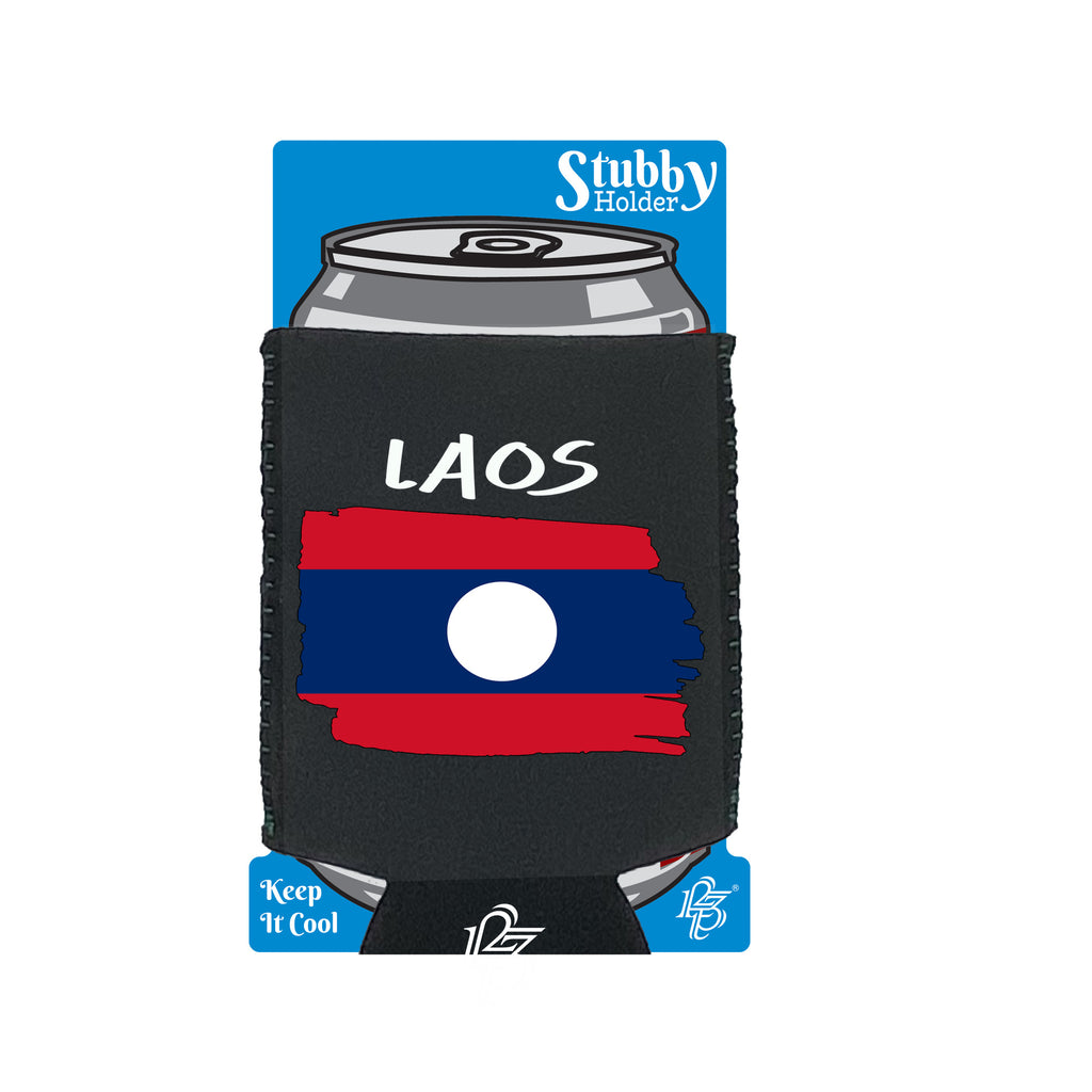 Laos - Funny Stubby Holder With Base