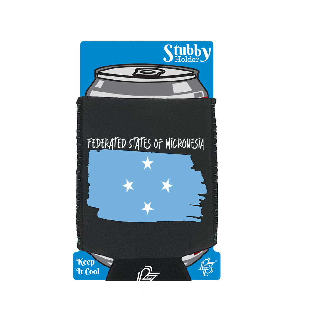 Federated States Of Micronesia - Funny Stubby Holder With Base