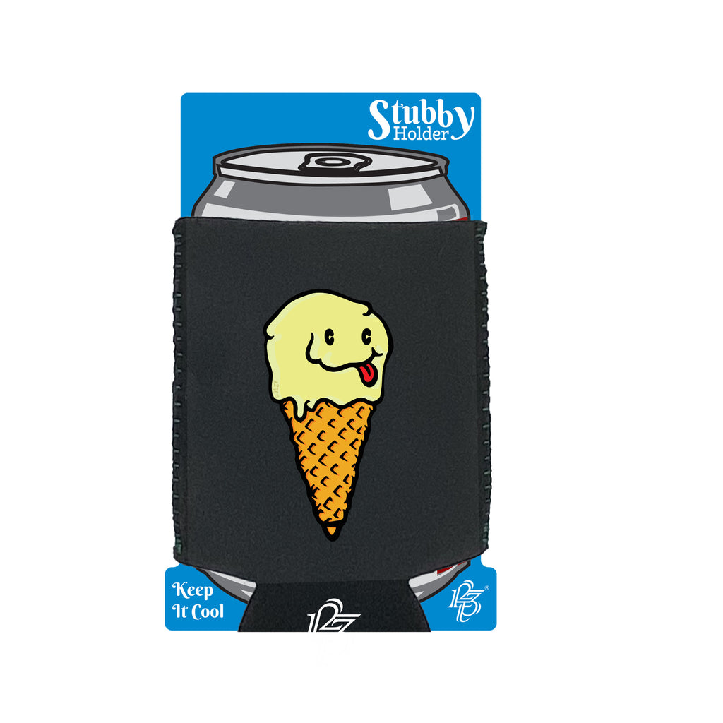 Big Ice Cream - Funny Stubby Holder With Base
