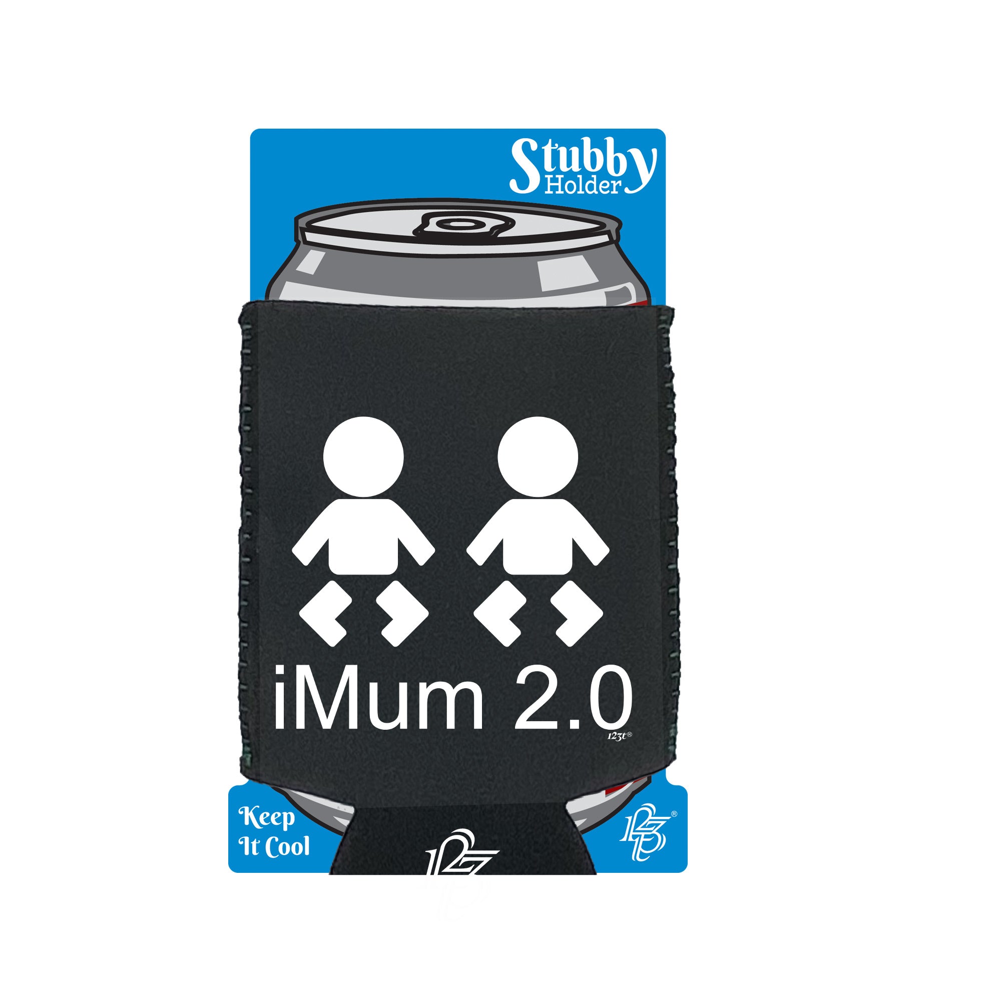 Imum2 - Funny Stubby Holder With Base