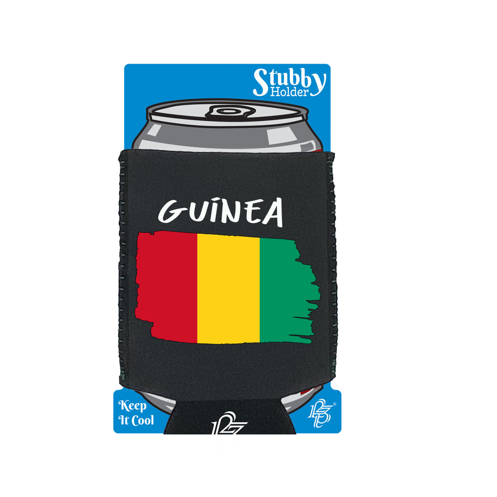 Guinea - Funny Stubby Holder With Base