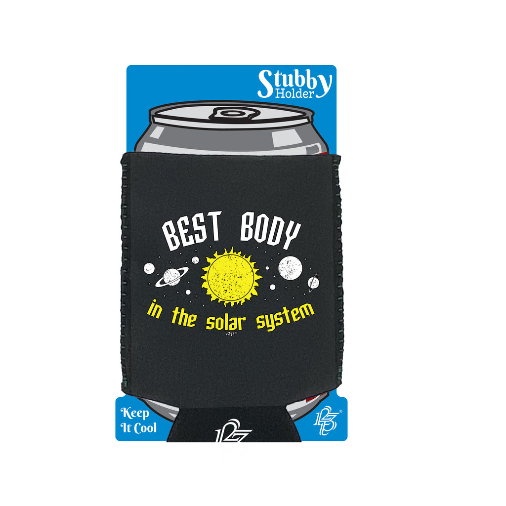 Best Body Solar System - Funny Stubby Holder With Base