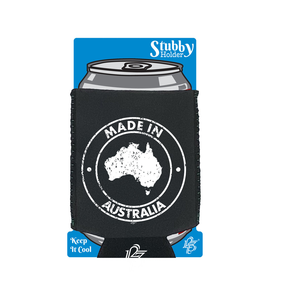 Made In Australia - Funny Stubby Holder With Base