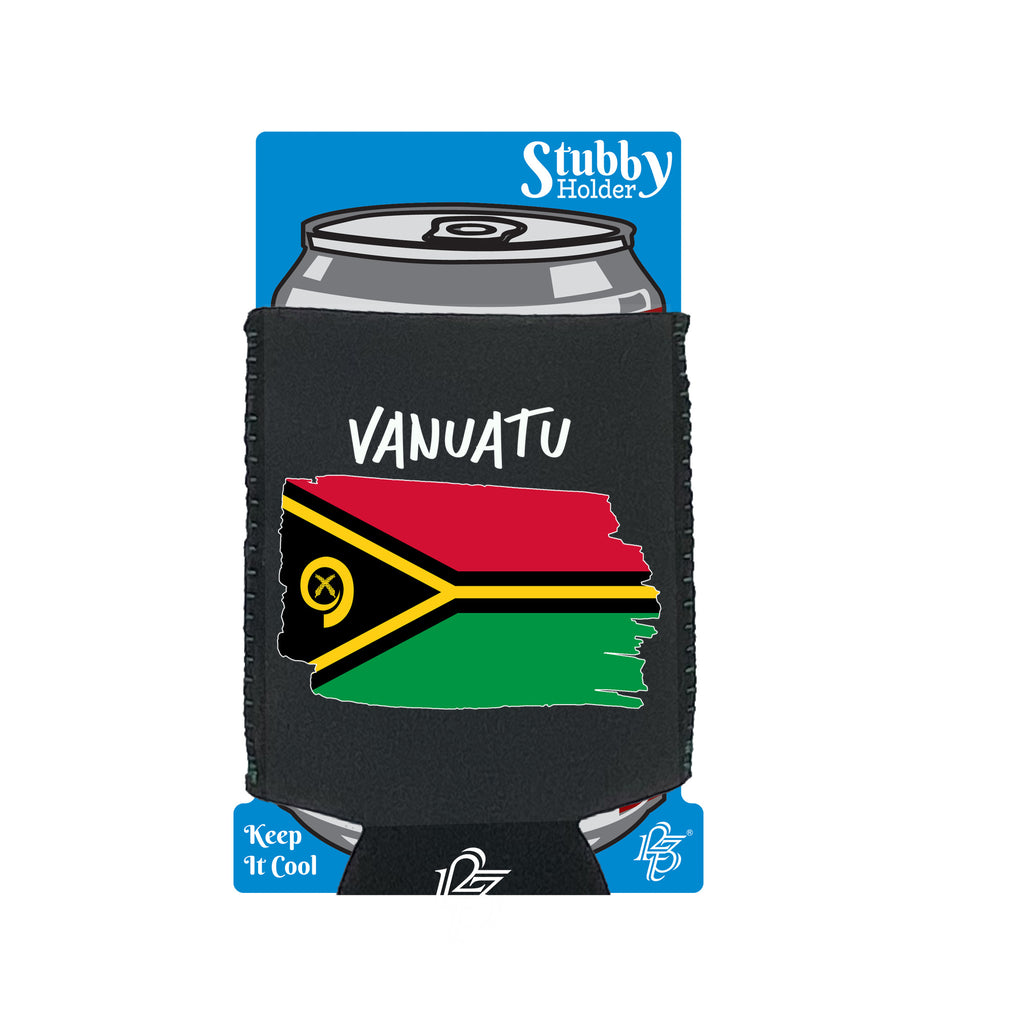 Vanuatu - Funny Stubby Holder With Base
