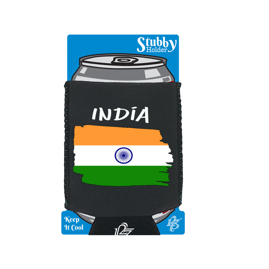 India - Funny Stubby Holder With Base