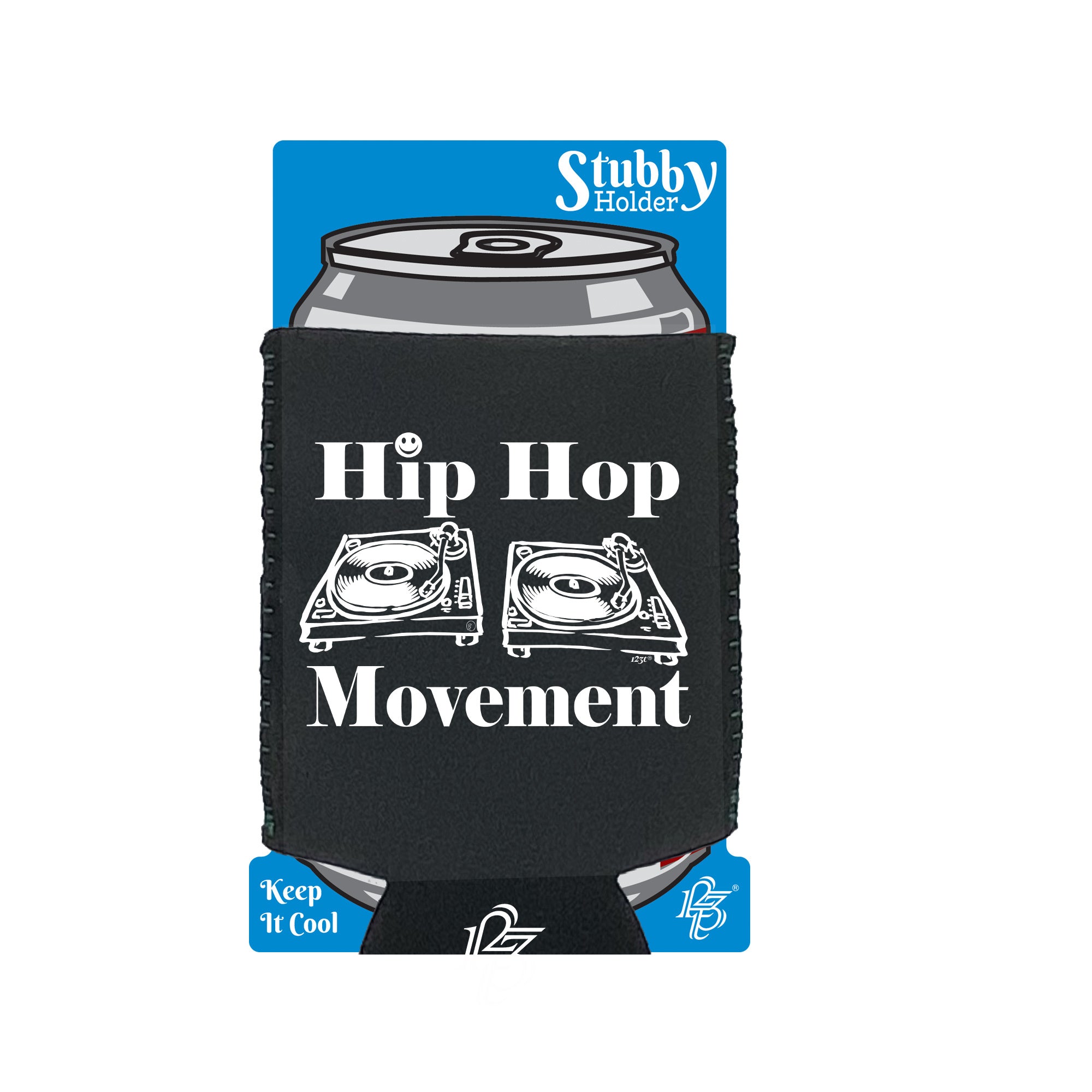 Hip Hop Movement - Funny Stubby Holder With Base