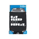 Pb Eat Sleep Run Repeat - Funny Stubby Holder With Base