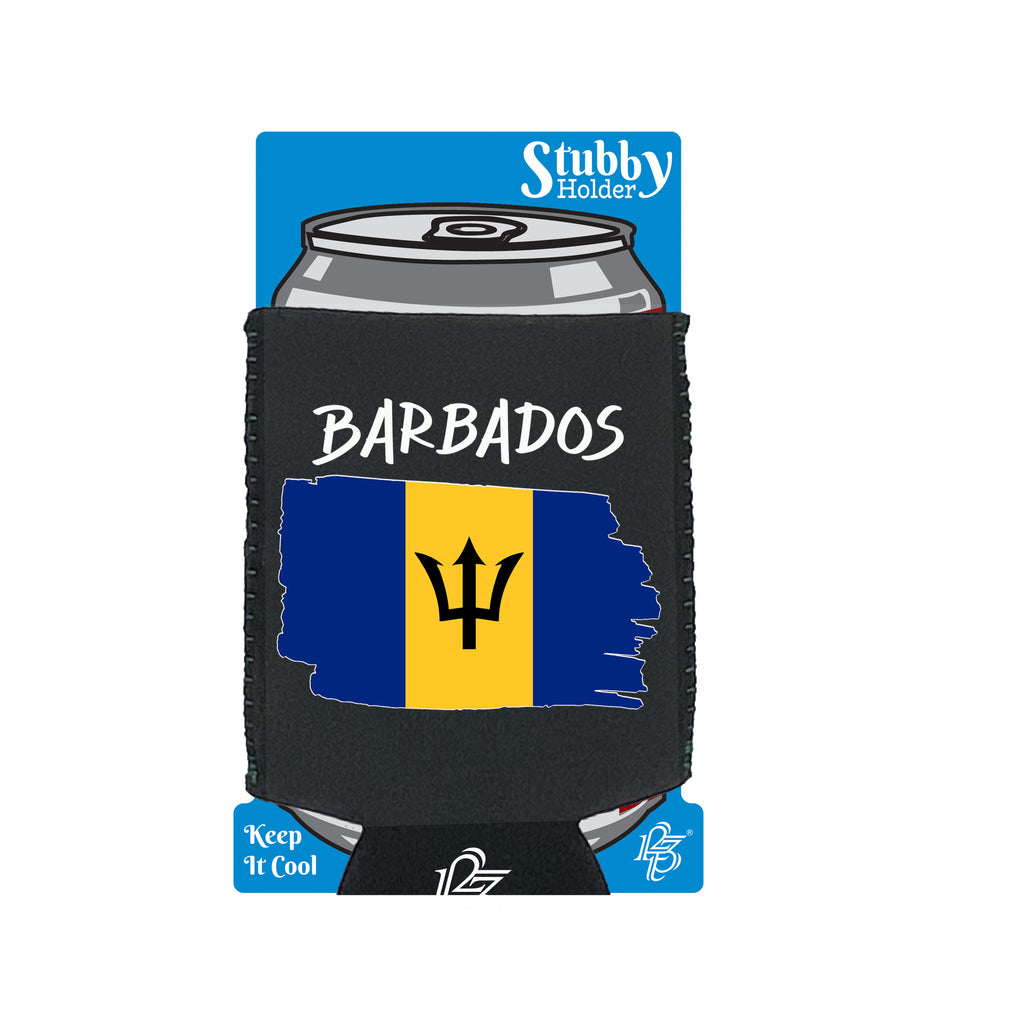 Barbados - Funny Stubby Holder With Base