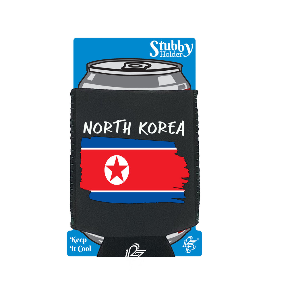 North Korea - Funny Stubby Holder With Base