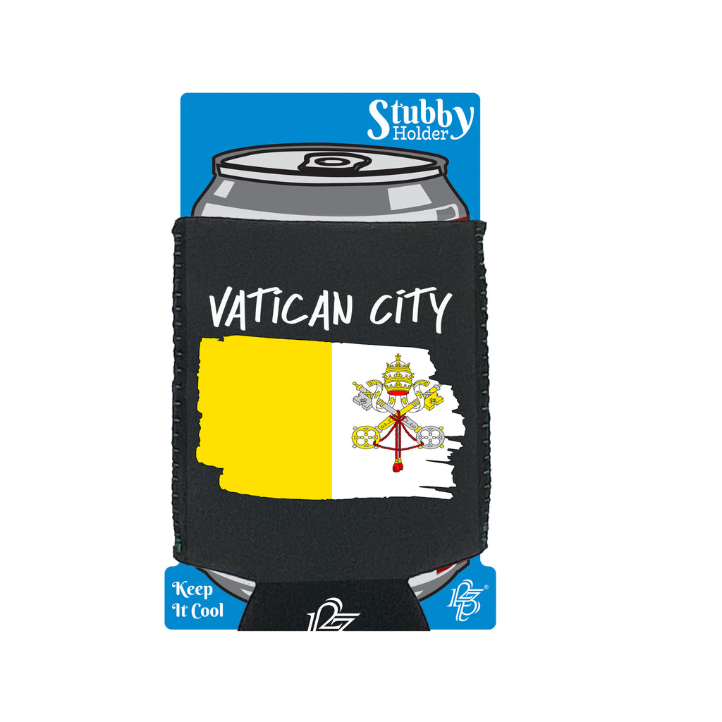 Vatican City - Funny Stubby Holder With Base