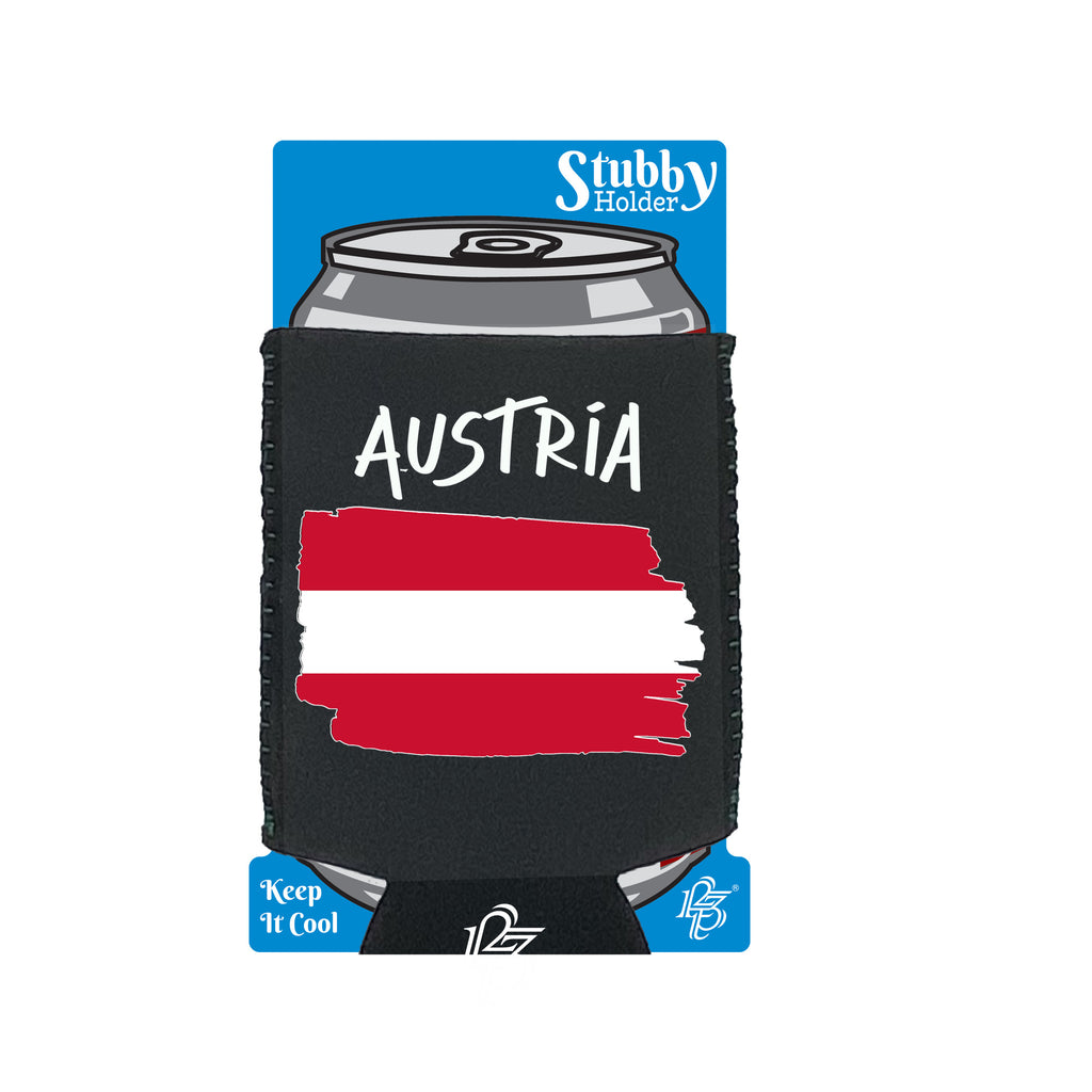 Austria - Funny Stubby Holder With Base