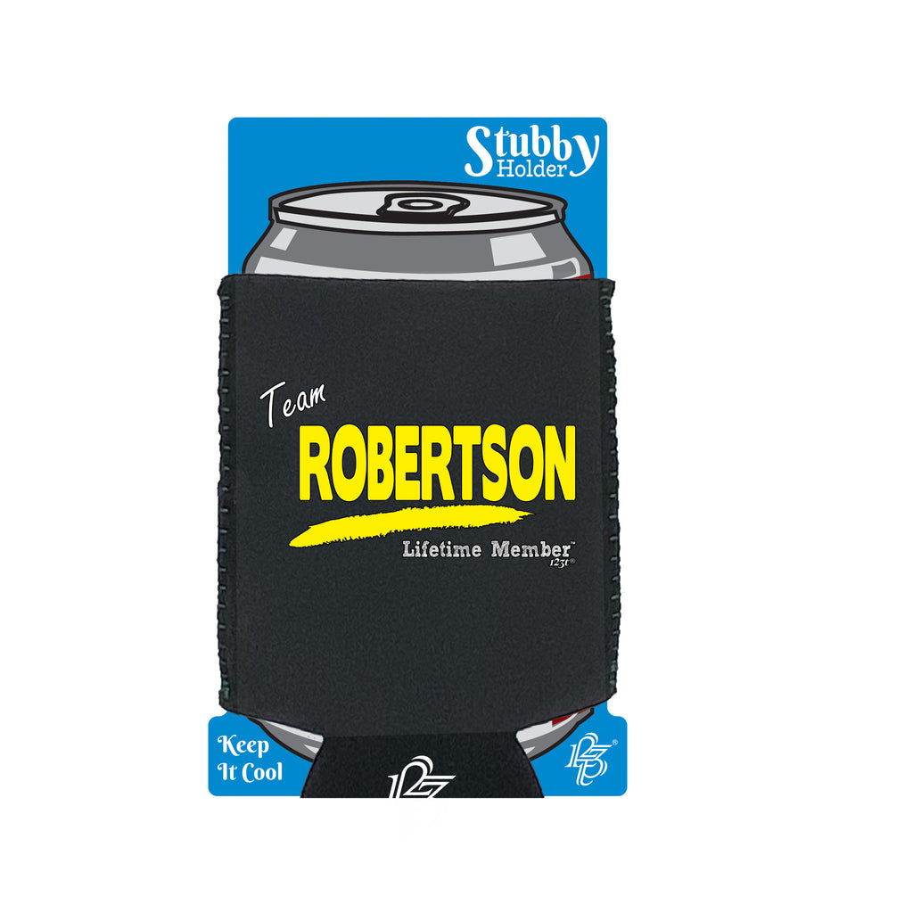 Robertson V1 Lifetime Member - Funny Stubby Holder With Base