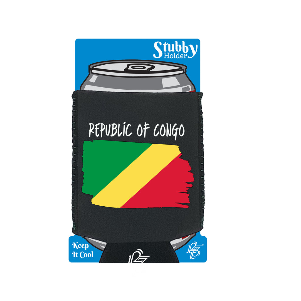 Republic Of Congo - Funny Stubby Holder With Base