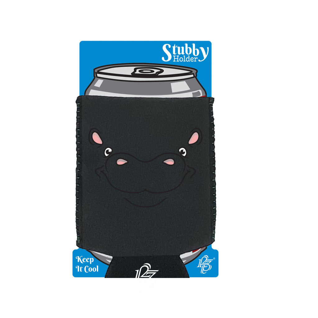 Hippo Ani Mates - Funny Stubby Holder With Base