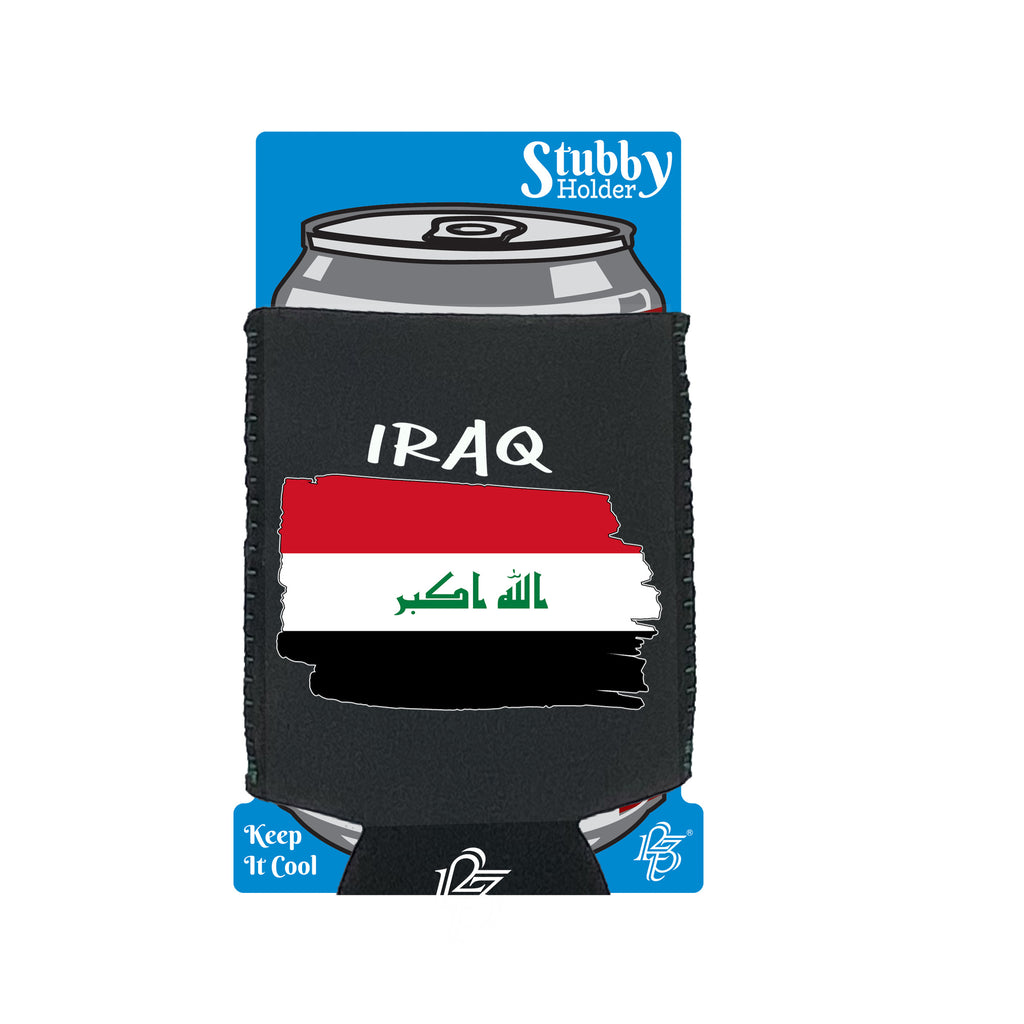 Iraq - Funny Stubby Holder With Base