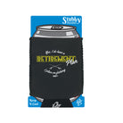 Dw Yes I Have A Retirement Plan Fishing - Funny Stubby Holder With Base