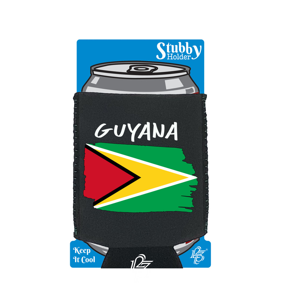 Guyana - Funny Stubby Holder With Base