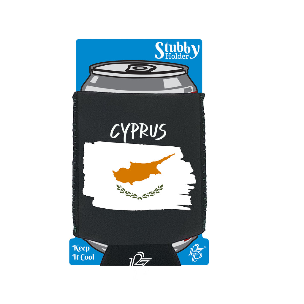 Cyprus - Funny Stubby Holder With Base