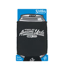 Awesome Uncle Since Your Year - Funny Stubby Holder With Base