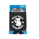 Dont Worry Im Koalified Koala - Funny Stubby Holder With Base