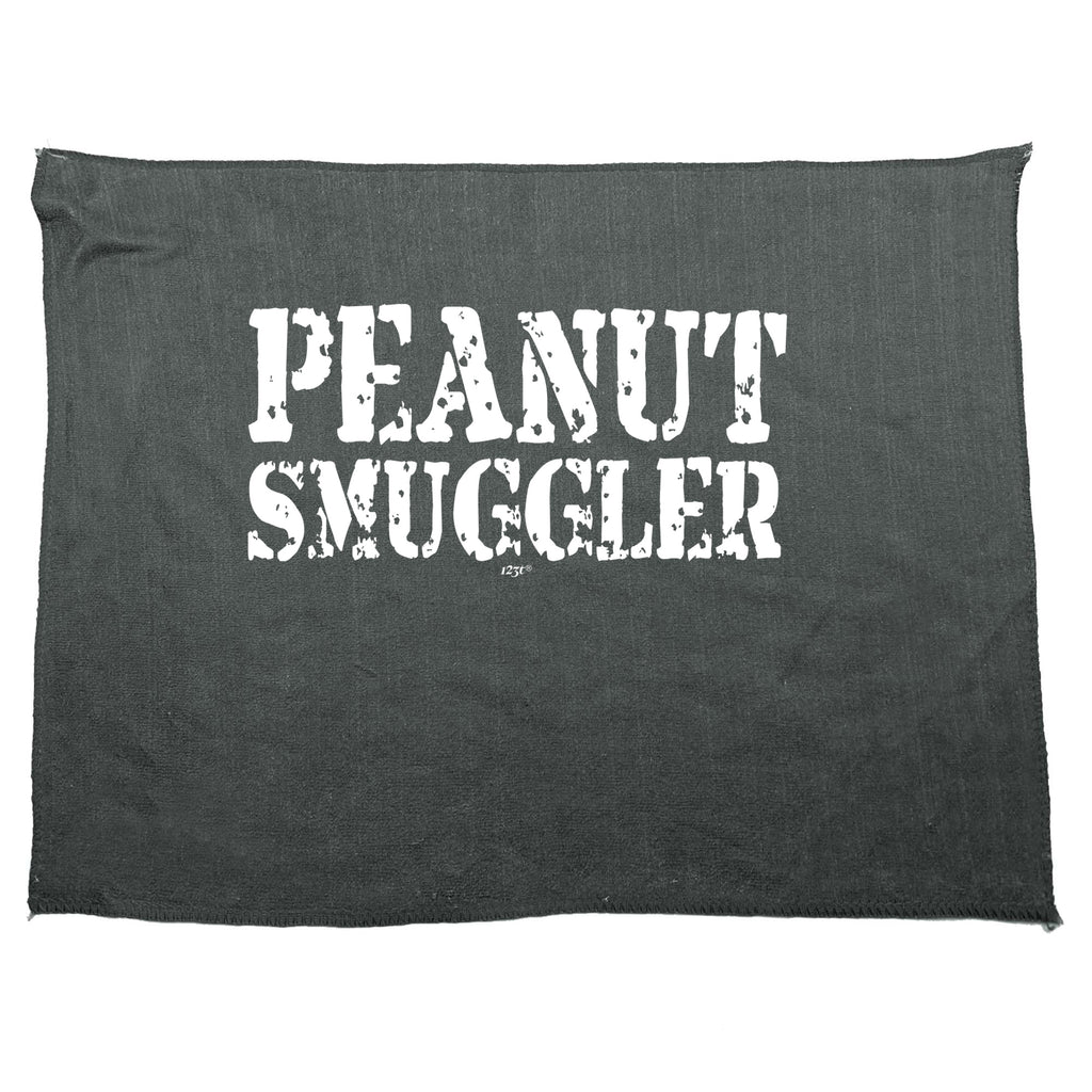Peanut Smuggler - Funny Novelty Gym Sports Microfiber Towel