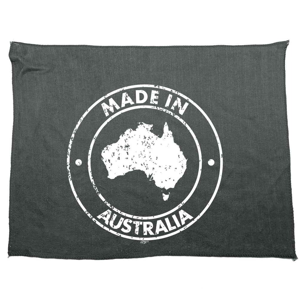 Made In Australia - Funny Novelty Gym Sports Microfiber Towel