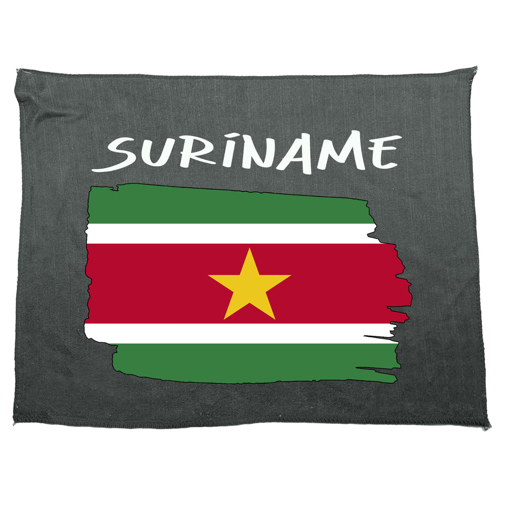 Suriname - Funny Gym Sports Towel