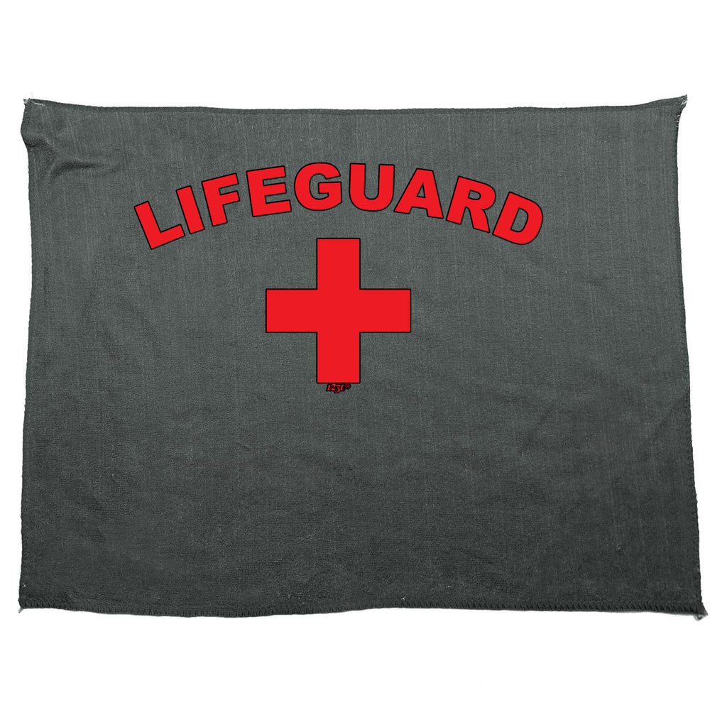 Lifeguard Red - Funny Novelty Gym Sports Microfiber Towel