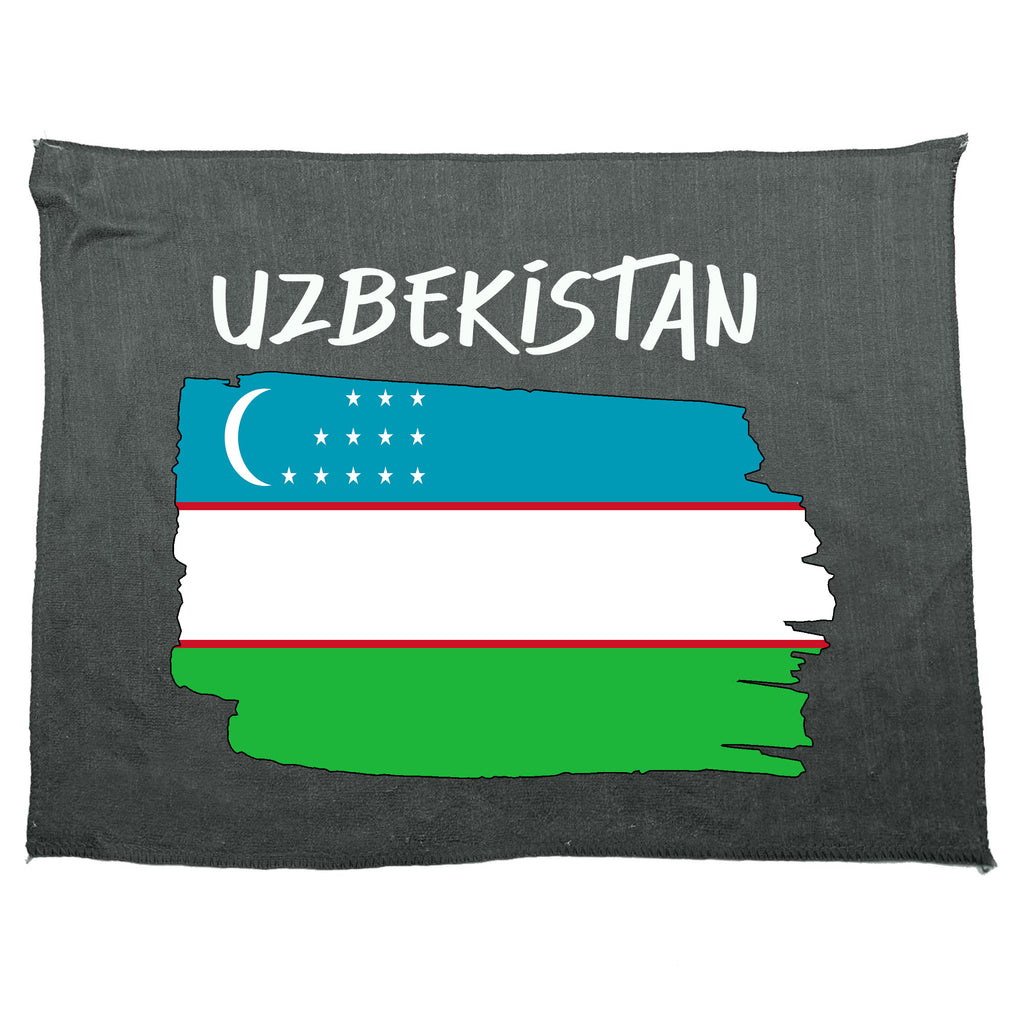 Uzbekistan - Funny Gym Sports Towel